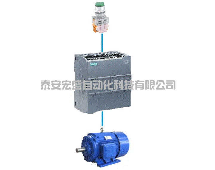 西門子1200PLC基本指令學(xué)習(xí)——電機(jī)一鍵啟?？刂瞥绦蚓帉懪c解析
